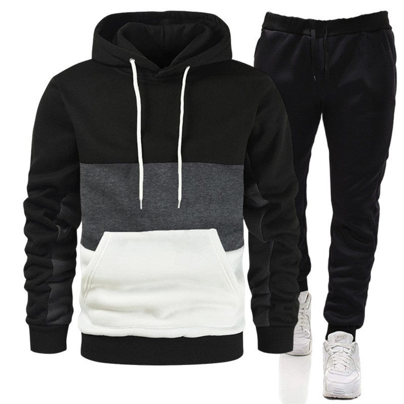 Men’s Tracksuit Set
Stay sharp and comfortable in this 2-piece tracksuit—featuring a long sleeve top and elastic waist pants, perfect for running, workouts, or laid-back days.