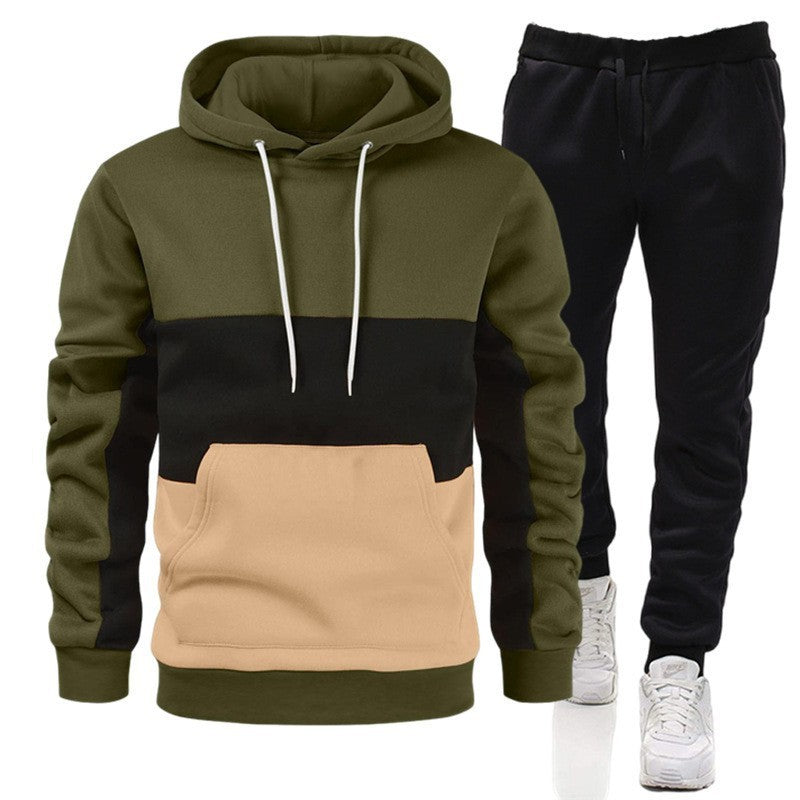Men’s Tracksuit Set
Stay sharp and comfortable in this 2-piece tracksuit—featuring a long sleeve top and elastic waist pants, perfect for running, workouts, or laid-back days.