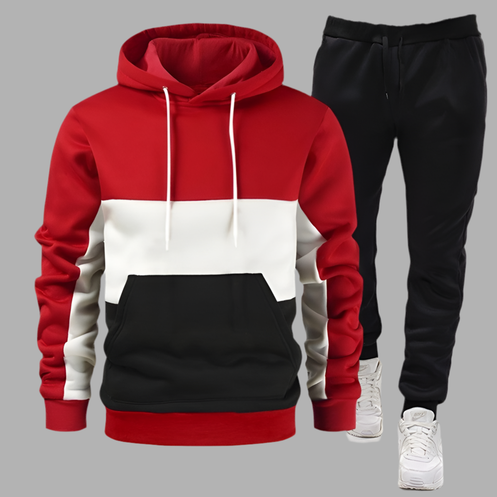 Men’s Tracksuit Set
Stay sharp and comfortable in this 2-piece tracksuit—featuring a long sleeve top and elastic waist pants, perfect for running, workouts, or laid-back days.
