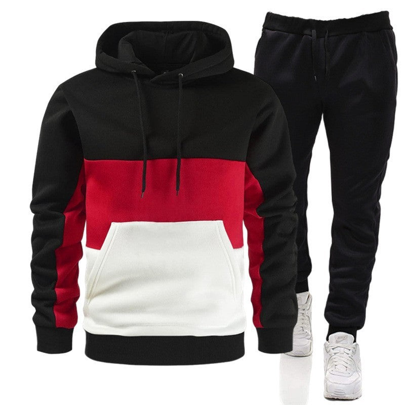 Men’s Tracksuit Set
Stay sharp and comfortable in this 2-piece tracksuit—featuring a long sleeve top and elastic waist pants, perfect for running, workouts, or laid-back days.