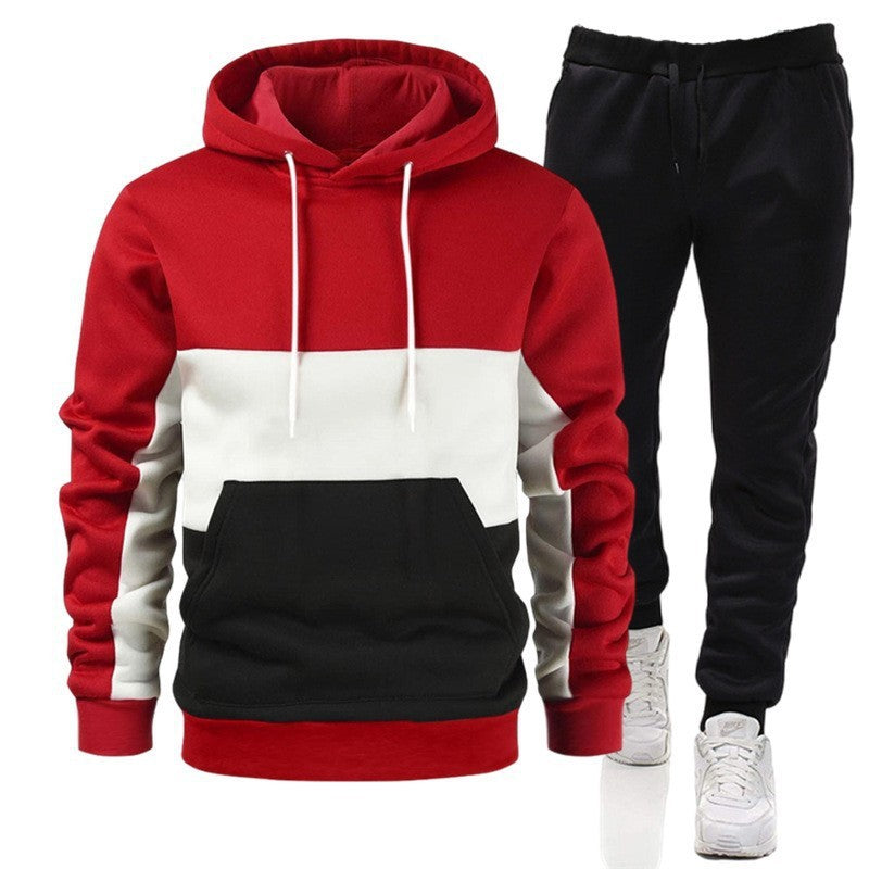 Men’s Tracksuit Set
Stay sharp and comfortable in this 2-piece tracksuit—featuring a long sleeve top and elastic waist pants, perfect for running, workouts, or laid-back days.